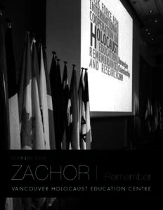 SUMMER[removed]ZACHOR Remember