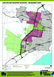 LAND USE AND TRANSPORT INITIATIVES – MELBOURNE’S WEST  Kororoit Creek  er