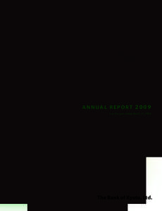 ANNUAL REPORT 2009 For the year ended March 31, 2009 The Bank of Kyoto, Ltd.  Profile