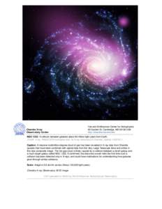 Chandra :: Photo Album :: NGC 1232 :: NGC 1232 Handout