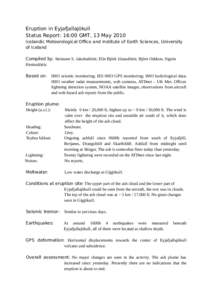 Volcanoes of Iceland / Stratovolcanoes / South Iceland / Eyjafjallajökull / Volcanism of Iceland / Volcanic ash / Skógar / Eruption column / Eruptions of Eyjafjallajökull / Volcanology / Geology / Volcanism