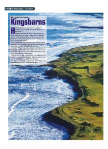 pp[removed]WRBP Kingsbarns[removed]:59 Page 10  O n the tee | WRBP We’d rather be playing...