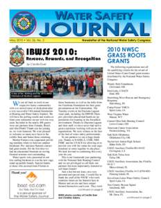 WATER SAFETY  JOURNAL Newsletter of the National Water Safety Congress