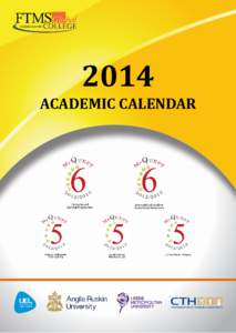 2014 ACADEMIC CALENDAR 2014 Calendar JANUARY S