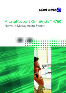 Alcatel-Lucent OmniVista 4760 TM Network Management System  Network Management Systems