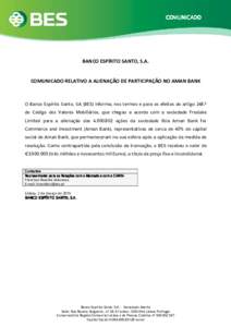 Comunicado venda participação Aman Bank_vfinal docx