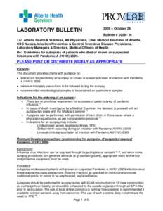 Microsoft Word - Lab Bulletin_16 Autopsy 2009 1023_Signed.doc