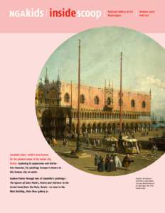 Printmaking / Canaletto / Venice / Gondola / Bernardo Bellotto / Piazza San Marco / Francesco Guardi / Santa Maria della Salute / Cityscape / Landscape artists / Visual arts / Veneto