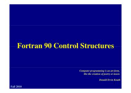 Microsoft PowerPoint - F90-Control [Compatibility Mode]
