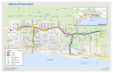 Ontario Highway 407 / Ontario Highway 2 / Durham Region Transit / Roads in Canada / Ontario / Courtice