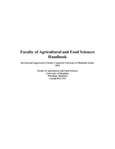Faculty AgFoodSci Bylaws_2015 April