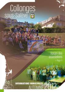 Forum des associations > Page 11 INFORMATIONS MUNICIPALES