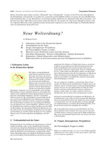 GAIA - Jenseits von Gewalt und Unterdrückung  Emanzipation Humanum Bereits Aristoteles unterschied zwischen „Ökonomik“ und „Chrematistik“. Letztere ist die Perversion lebensfördernder Haushaltung. Chrematistik