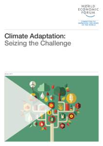 Climate Adaptation: Seizing the Challenge January 2014  Published by World Economic Forum,