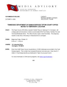 Microsoft Word - Tipton County Temporary Move 10-09