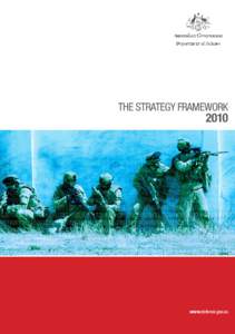 Australian Defence Force / Department of Defence / Ministry of Defence / Military doctrine / Defence Intelligence / Chief Capability Development Group / Strategic management / Military strategy / Government / Military of Australia / Military / Australian Intelligence Community