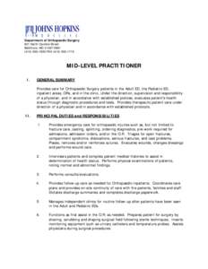 Microsoft Word - Mid-Level Practitioner Description