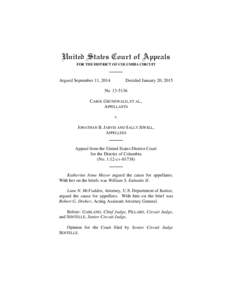United States Court of Appeals FOR THE DISTRICT OF COLUMBIA CIRCUIT Argued September 11, 2014  Decided January 20, 2015