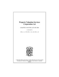 property valuation services corporation.fm