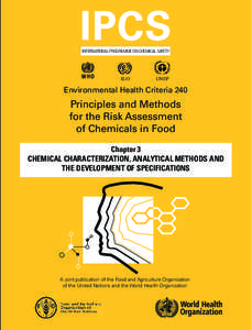 Science / Health / Food safety / Pharmaceutical industry / Validity / Joint FAO/WHO Expert Committee on Food Additives / Acceptable daily intake / Codex Alimentarius / E number / Food and drink / Food science / Food and Agriculture Organization