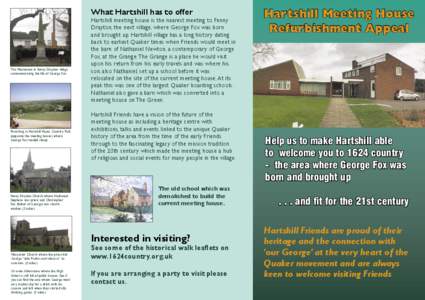 Hartshill Appeal Leaflet.indd