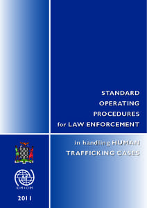 standard operating procedures for law enforcement in handling human trafficking cases