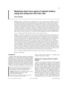 Continuum mechanics / Viscoelasticity / Asphalt concrete / Road surface / Shear modulus / Viscosity / Rheometer / Materials science / Construction / Physics