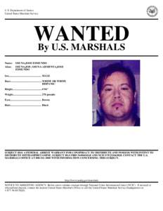 Wanted by U.S. Marshals - Jose Edmundo OSUNA