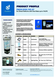 Product Profile - Low Flow Fuel Kit