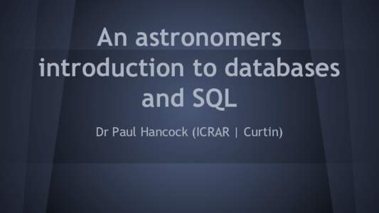 Computing / Cross-platform software / Database management systems / IBM DB2 / SQL / Database / Microsoft SQL Server / Comparison of relational database management systems / SQuirreL SQL Client / Relational database management systems / Software / Data management