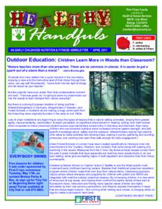 Educational stages / Outdoor education / Childhood / Preschool education / Kindergarten / Inyo County /  California / Oobi / Inyo / Forest schools / Education / Early childhood education / Alternative education