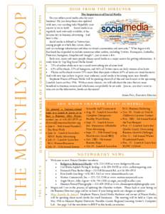 Mayunion area chamber of commerce The Importance of Social Media Do you utilize social media sites for your