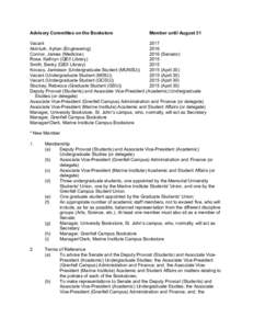 Association of Commonwealth Universities / Association of American Universities / Middle States Association of Colleges and Schools / Corner Brook / Grenfell Campus /  Memorial University of Newfoundland / Memorial University of Newfoundland / Provost / Massachusetts Institute of Technology / Education / Knowledge / Academia