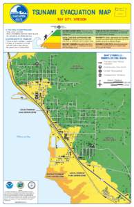 TSUNAMI EVACUATION MAP  MAP LOCATION O RE GO 1