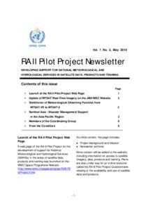 Microsoft Word - RA-II_PP_Newsletter_Issue_3改3.doc