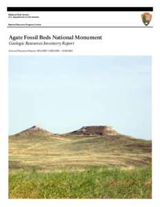White River Fauna / Earth sciences / Historical geology / Agate Fossil Beds National Monument / Miocene / Menoceras / Sioux County /  Nebraska / Niobrara River / Fossil / Nebraska / Cenozoic / Phanerozoic