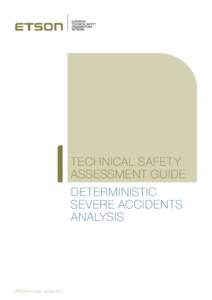 TECHNICAL SAFETY ASSESSMENT GUIDE DETERMINISTIC SEVERE ACCIDENTS ANALYSIS