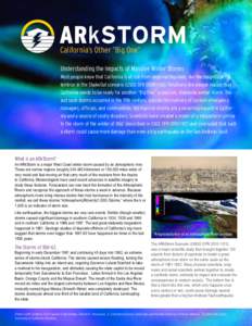 ARkStorm / Storm / Hurricane Katrina / Emergency management / Tropical cyclone / Flood insurance / Great Southern California ShakeOut / Meteorology / Atmospheric sciences / Weather