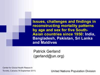 International forensic population estimations: challenges and analytical strategies to reconstruct national demographic trends and levels since 1950 for 230 countries/areas