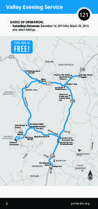 Lincoln Peak / Durham Region Transit / Vermont / Mad River / Vermont Route 100