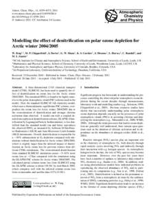 Atmos. Chem. Phys., 11, 6559–6573, 2011 www.atmos-chem-phys.netdoi:acp © Author(sCC Attribution 3.0 License.  Atmospheric