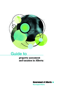 Guide to property assessment and taxation in Alberta pg.