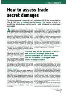 Measure of damages under English law / Punitive damages / Contract / Legal remedy / Cause of action / Copyright law of the United States / Pando v. Fernandez / Tortious interference / Judicial remedies / Law / Damages