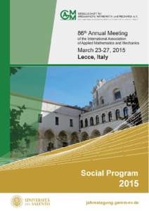 !  SOCIAL PROGRAM March, 2015