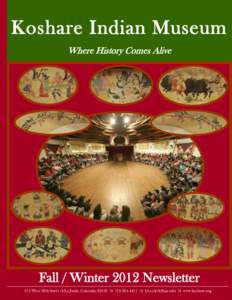 Native American culture / Koshare Indian Museum / Otero Junior College / La Junta /  Colorado / Pueblo Clowns / Velino Herrera / Kiva / J. F. Burshears / Colorado counties / Colorado / Koshare Indian Dancers