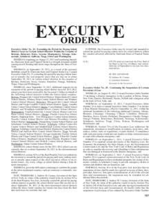 EXECUTIV E ORDERS Executive Order No. 24: Extending the Period for Paying School District Taxes in Certain School Districts Within the Counties of Broome, Delaware, Essex, Greene, Montgomery, Orange, Schenectady, Schohar