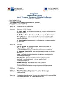 Programm 1.Tag der Deutschen Wirtschaft _Festveranstaltung_ANGEFRAGT