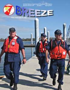 United States Coast Guard Auxiliary 7th District Breeze Volume LVIII http://www.cgaux7.org/  Number 1