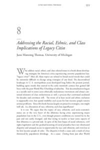 Racial segregation / Racial segregation in the United States / Concentrated poverty / Discrimination / Urban politics in the United States / Southern United States / Suburb / Demographics of the United States / Residential segregation / Urban decay / Ethics / Politics of the United States