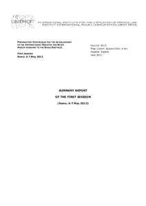 Conflict of laws / International Institute for the Unification of Private Law / Private law / Securities / Information / Data / Roy Goode / International Telecommunication Union / Communications protocol / Law / League of Nations / International organizations